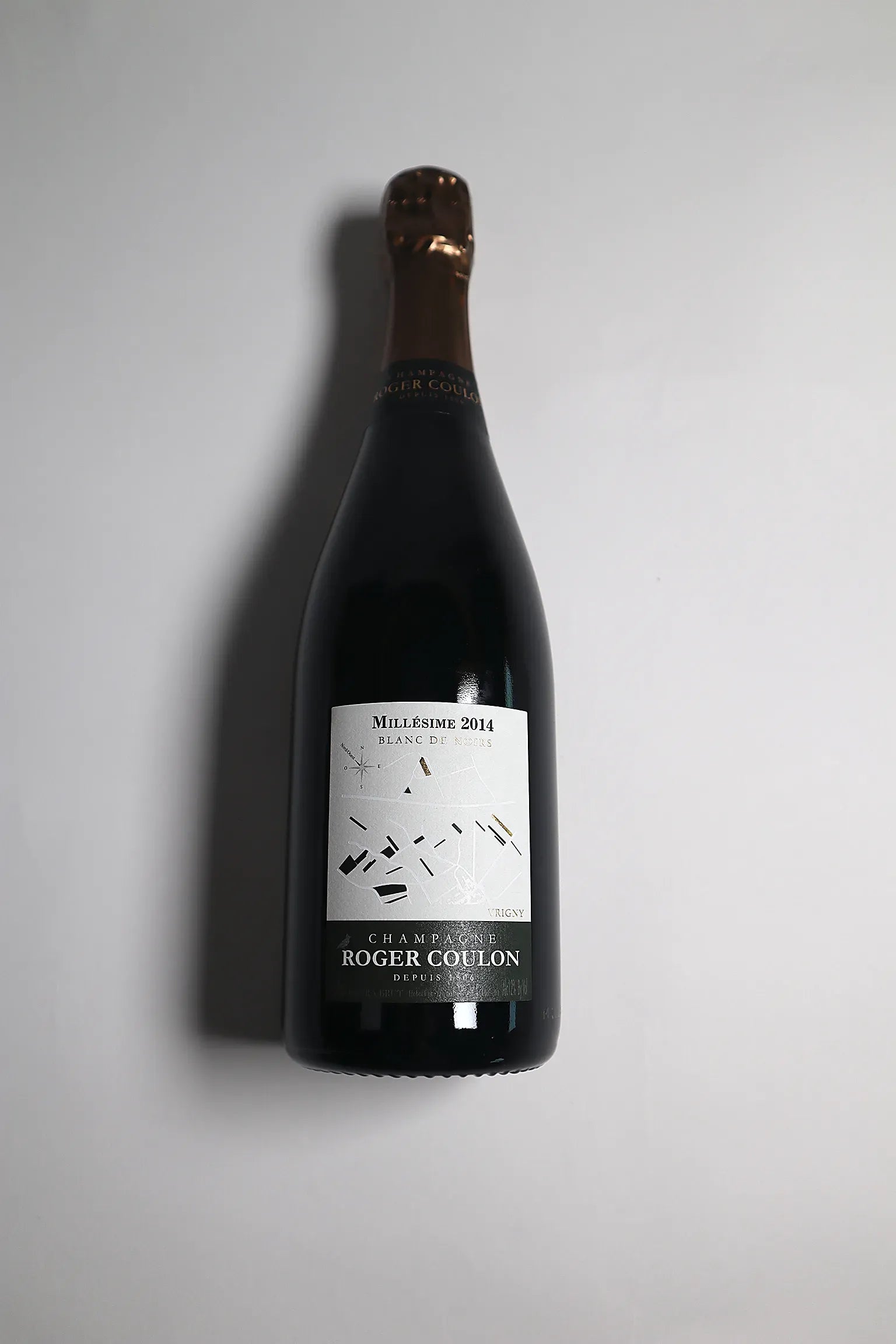 Roger Coulon, Blanc de Noirs, Franc de pied, Millésime 2014