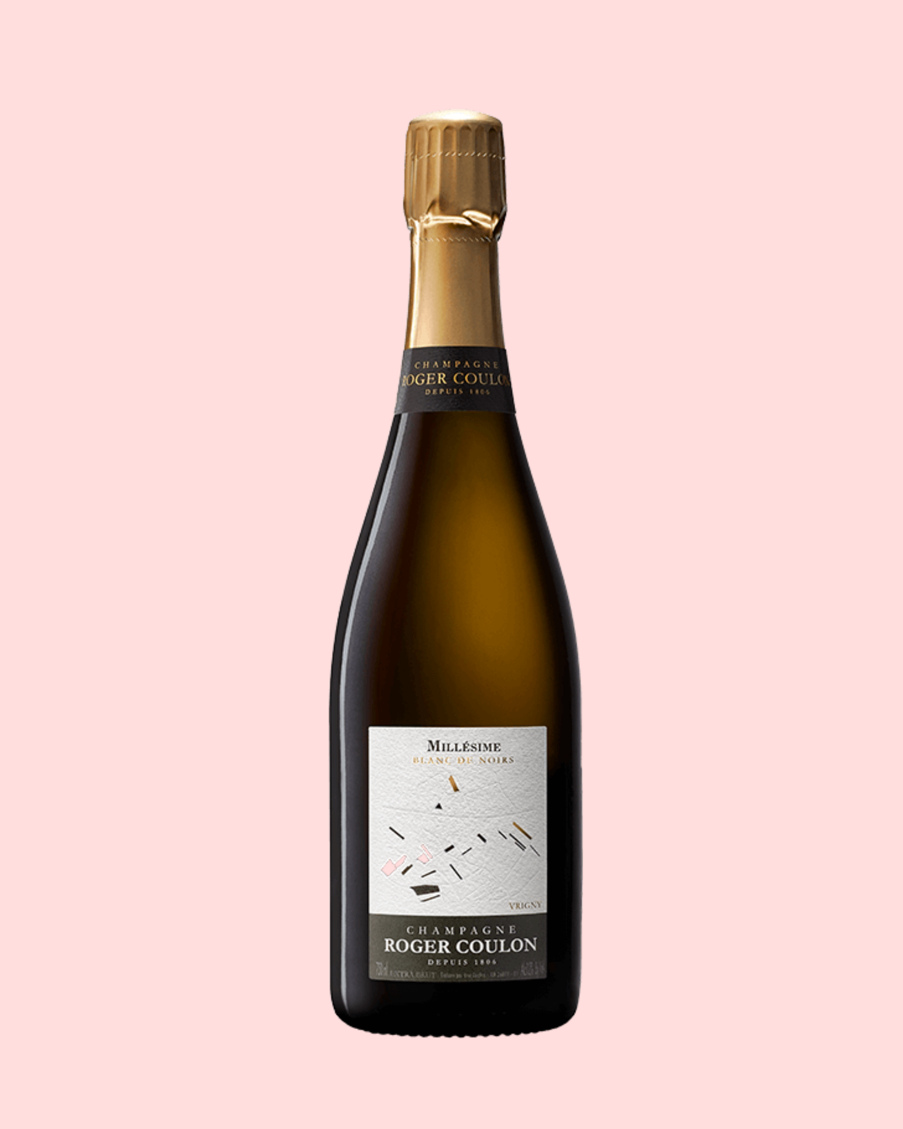 Roger Coulon, Blanc de Noirs, Franc de pied, Millésime 2014