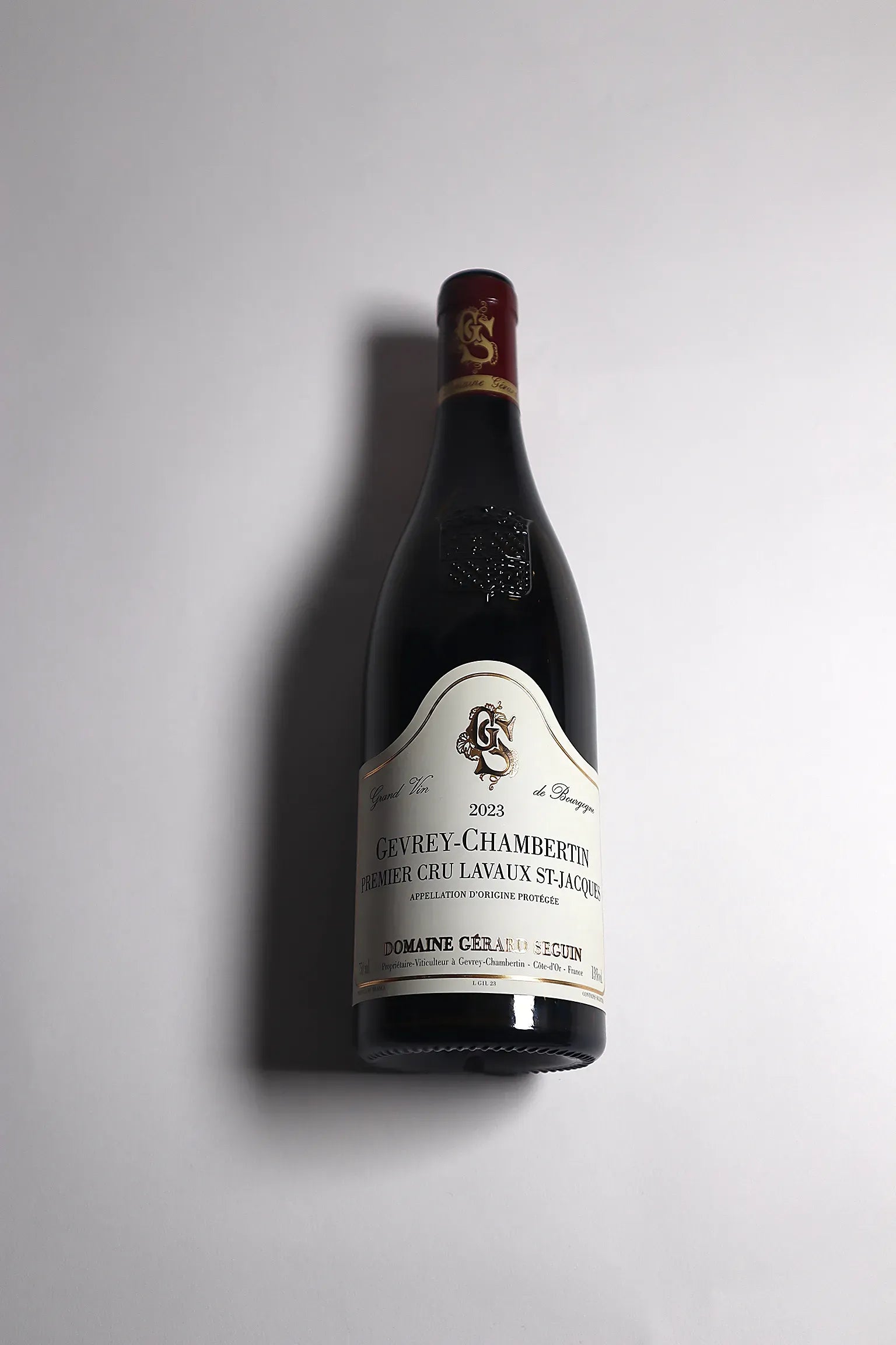 Gérard Seguin, Gevrey-Chambertin 1:er Cru Lavaux Saint Jacques 2023
