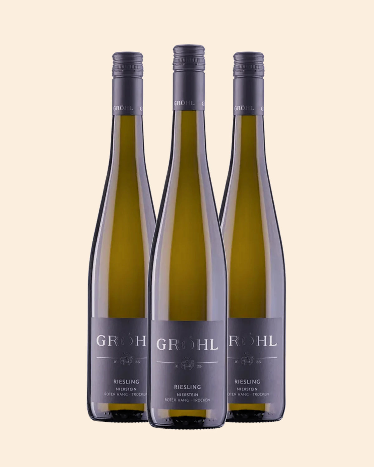 Smart Buy! Gröhl Riesling 3-pack: Weingut Gröhl Niersteiner Riesling Trocken Roter Hang