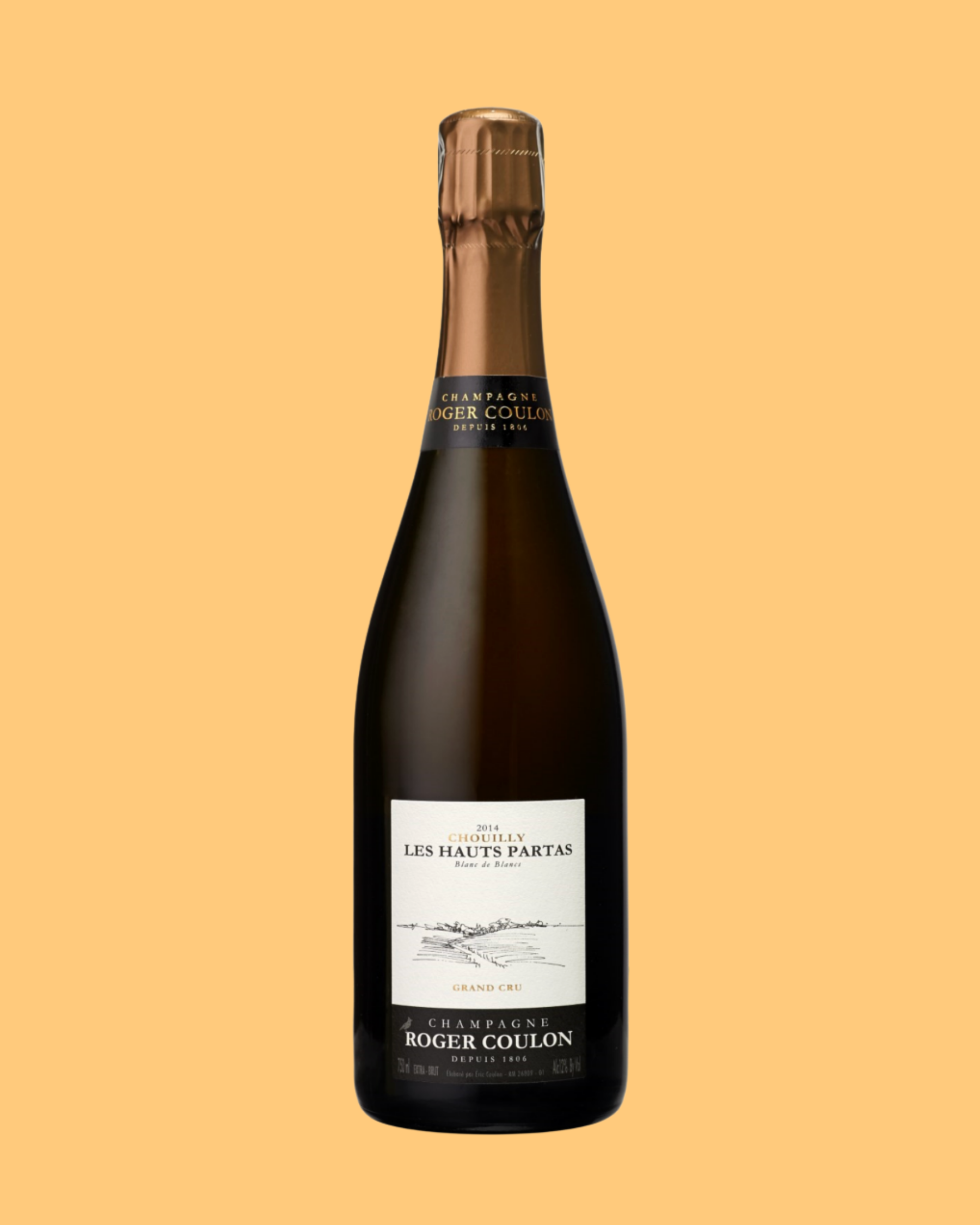 Roger Coulon, Les Hauts Partas Chouilly Grand Cru Blanc de Blancs 2018